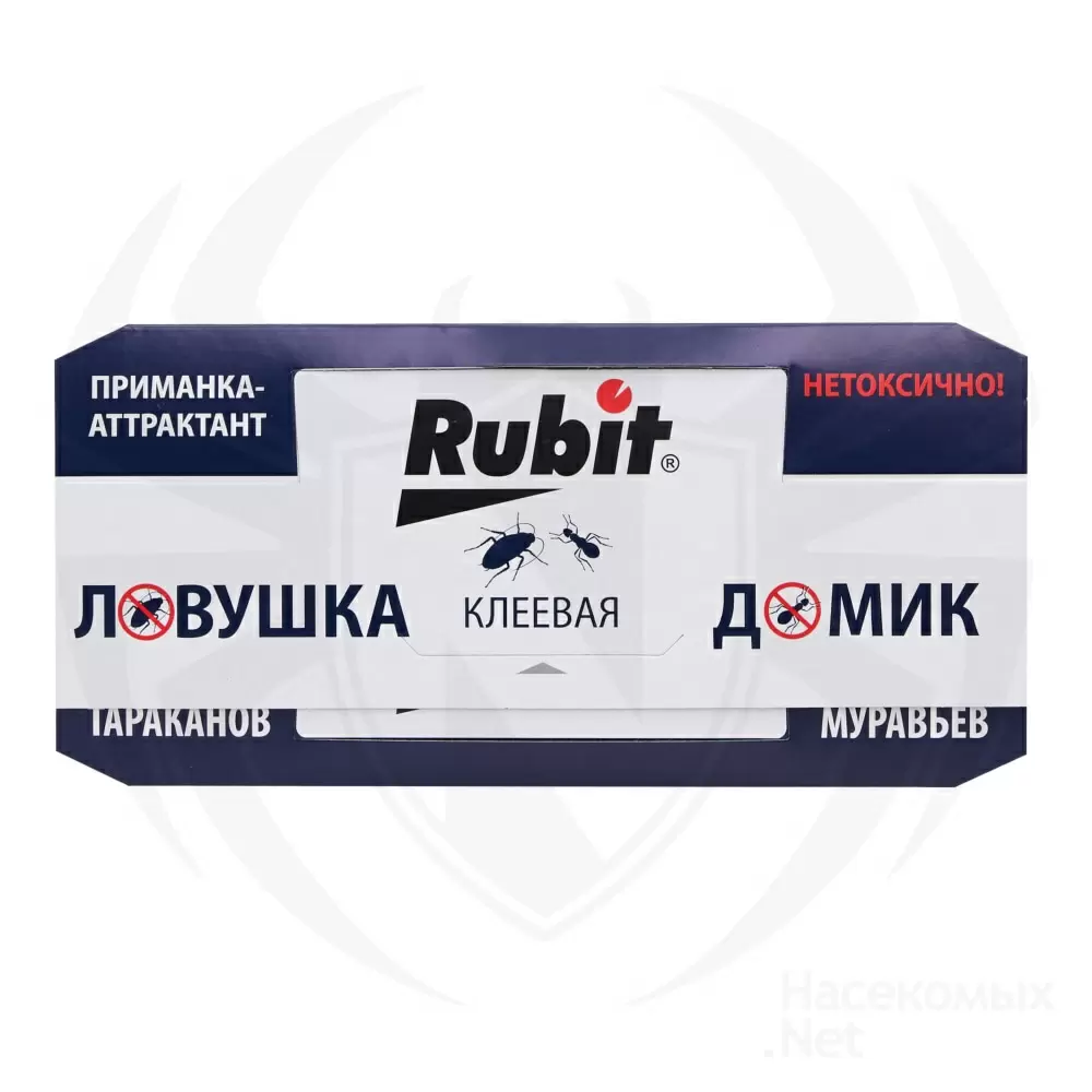 Rubit (Рубит) клеевая ловушка от тараканов, 1 шт